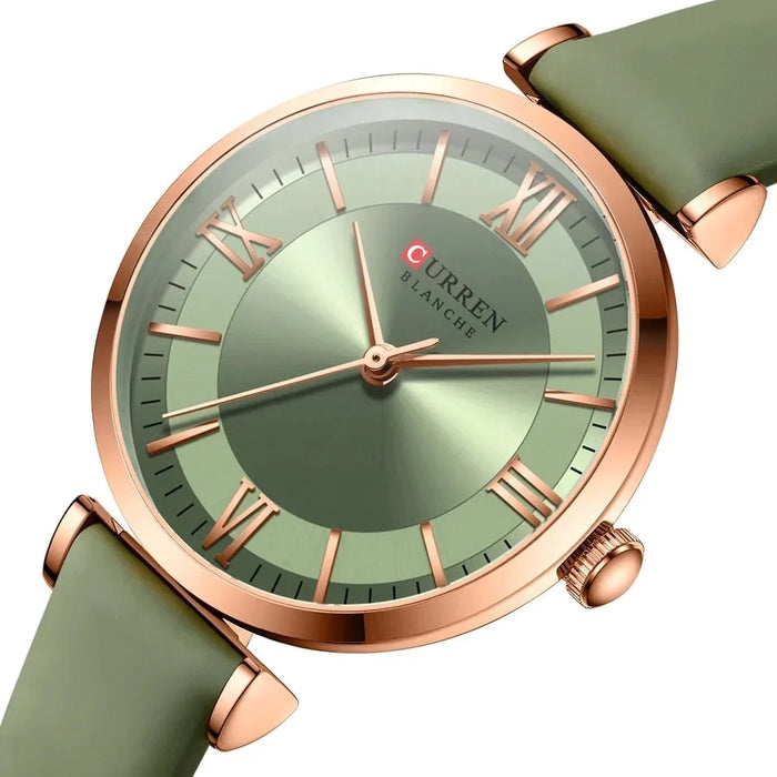 Watches For Women Simple Quartz Leather Clock Female Elegant Wristwatches