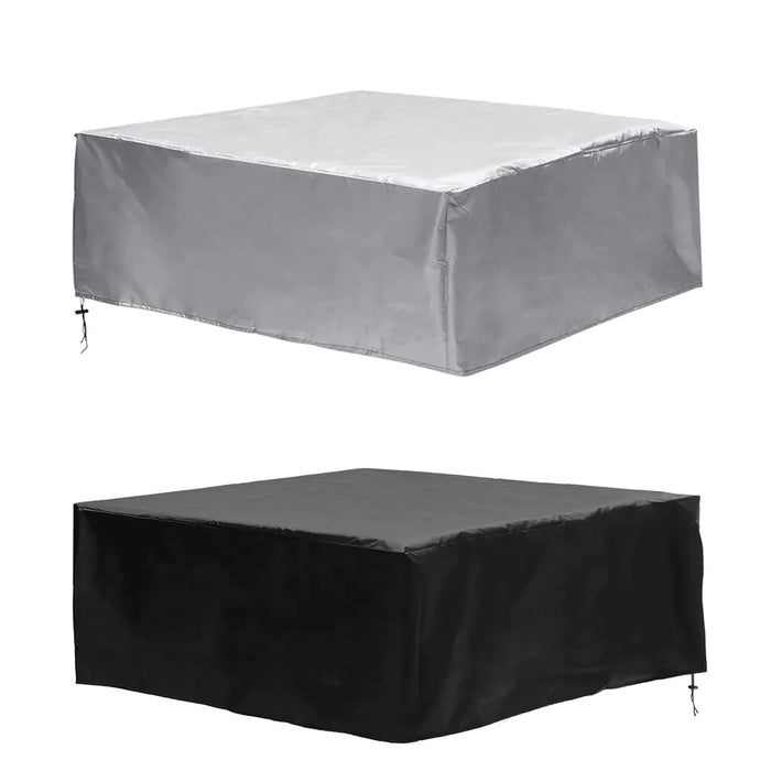 Universal Hot Tub Dust Cover Cap Waterproof UV Proof All-Weather Spa Cover Cap Protector Hotspring Snow Rain Dust Covers