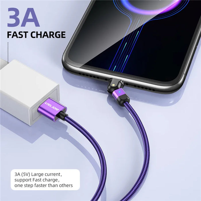 3A Fast Charging Micro Usb Cable For Samsung Xiaomi And Android