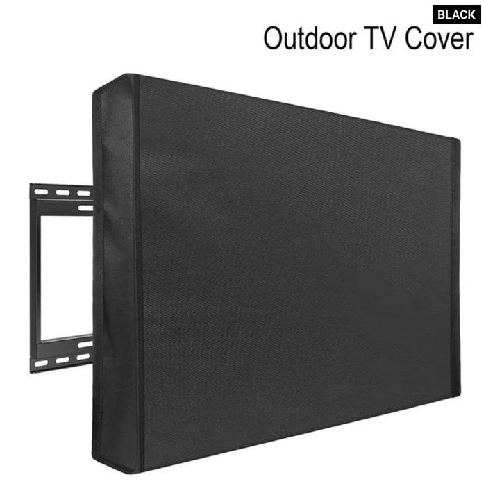 Outdoor TV Cover 22'' To 70'' Inch Weatherproof and Dustproof  TV Enclosure for Outside LED, LCD, OLED Flat Screen TV