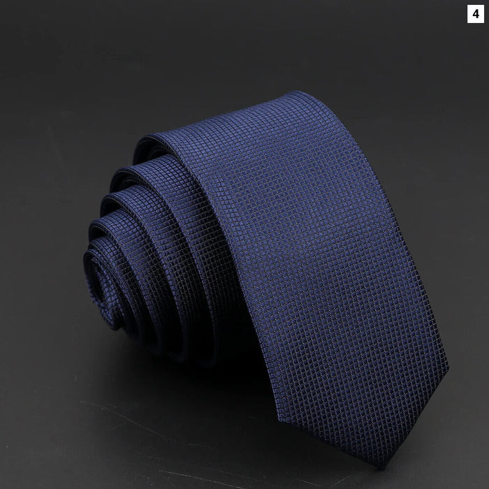 Classic Striped Neck Tie Business And Wedding Accessory