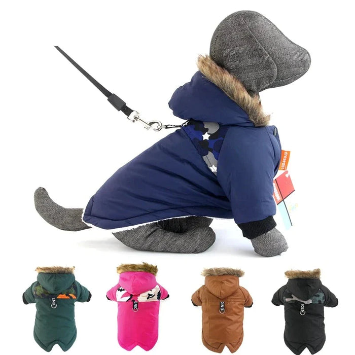 Winter Dog Outfit For Small Breeds