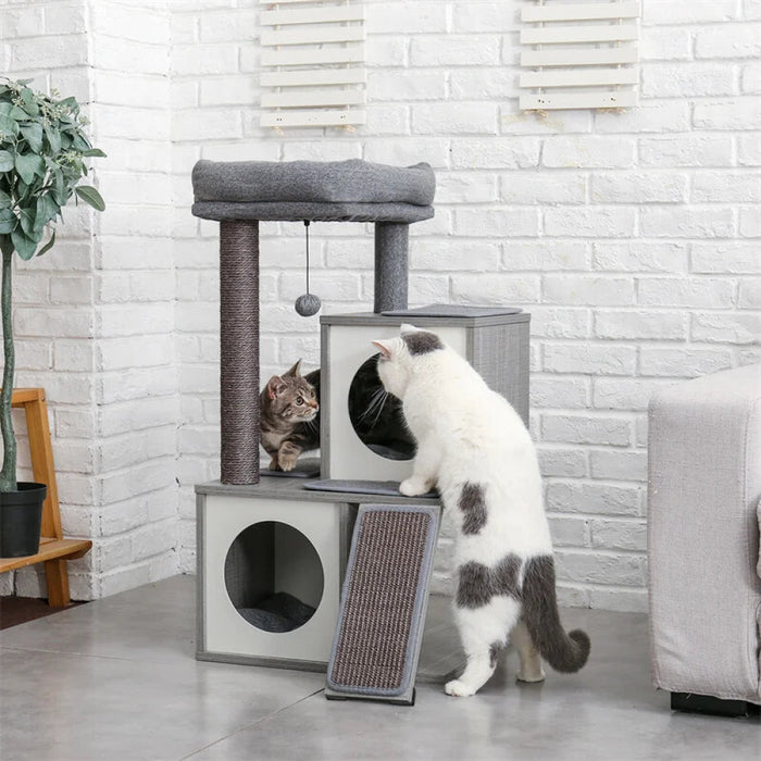 Cat Tree Tower Scratching Posts Condos