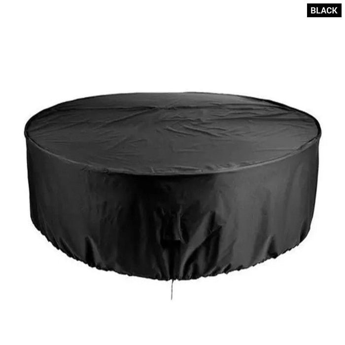 Round Table Outdoor Garden Furniture Rain Cover Waterproof Oxford Sofa Protection Garden Patio Rain Snow Chair Dust Proof Covers