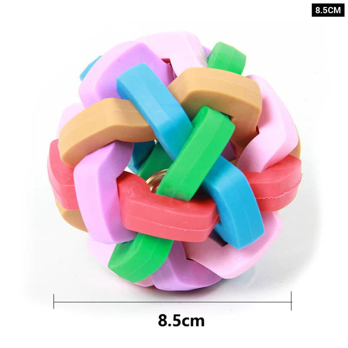 Vibrant Squeaky Dog Toy For Clean Teeth And Molar Chewing