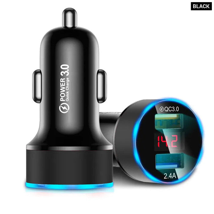 Universal Dual Usb Car Charger For Iphone Samsung