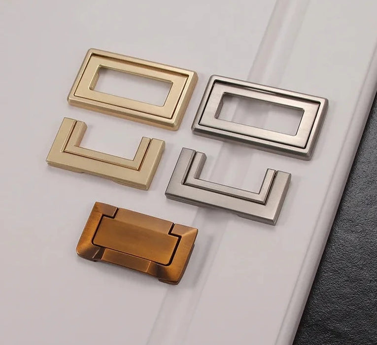 Zinc Alloy Hidden Wardrobe Handles