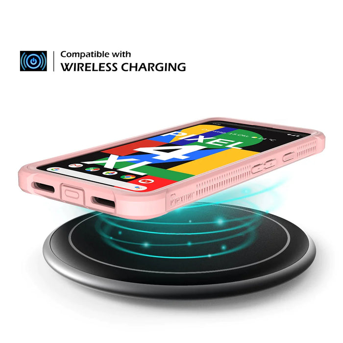 Ultra Thin 360 Full Protective Case For Google Pixel 4 Xl Pink