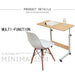 Wood Texture Portable Household Removable Laptop Desk Table