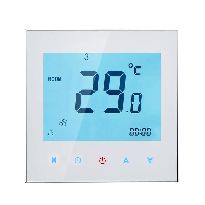 Wifi Touch Thermostat For Heating 16A Load Lcd Display Sensor Clock Temp Week