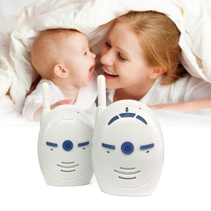 2.4Ghz Wireless Digital Audio Baby Monitor Two Way Voice Talk White