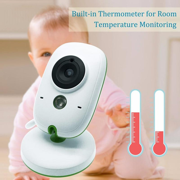 2.4 Inch Lcd 2.4Ghz Wireless Surveillance Camera Baby Monitor Support Two Way Talk Back Night Vision