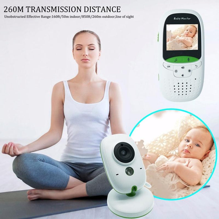 2.4 Inch Lcd 2.4Ghz Wireless Surveillance Camera Baby Monitor Support Two Way Talk Back Night Vision