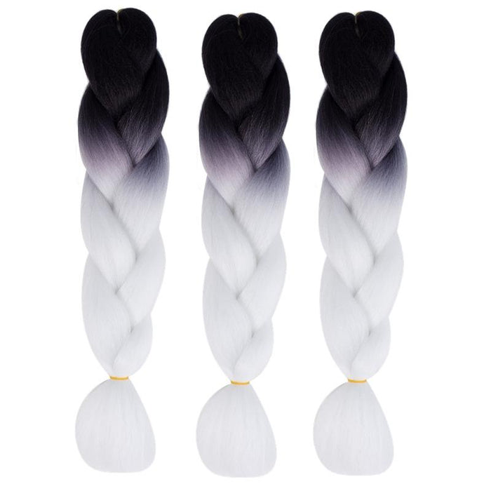 Gradient Braid Wigs 60Cm Length