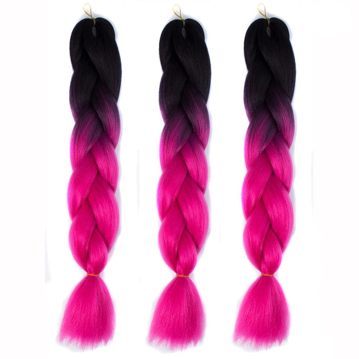 Gradient Braid Wigs 60Cm Length