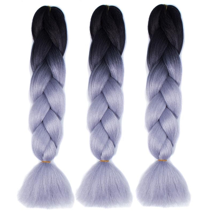 Gradient Braid Wigs 60Cm Length