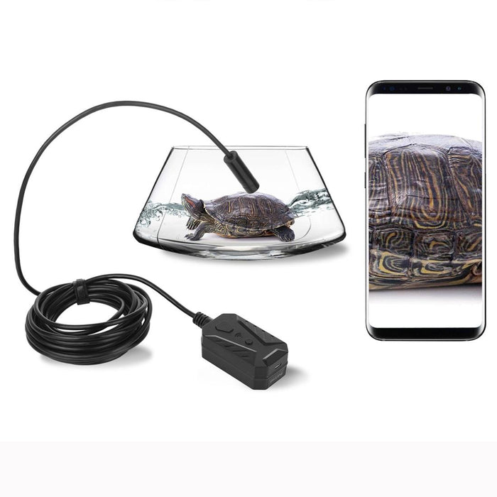 Ip68 Waterproof Autofocus Wifi Endoscope Inspection Camera Length 5M Lens Diameter 14Mm