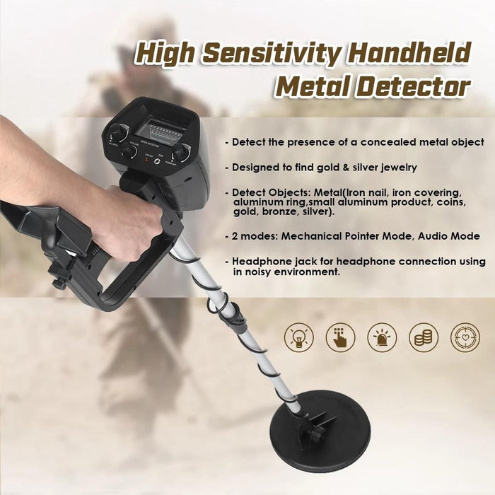 Md4030 Underground Metal Detector - Range 1-30Cm