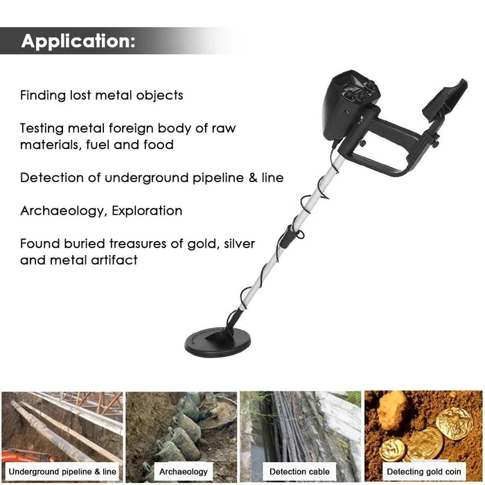 Md4030 Underground Metal Detector - Range 1-30Cm