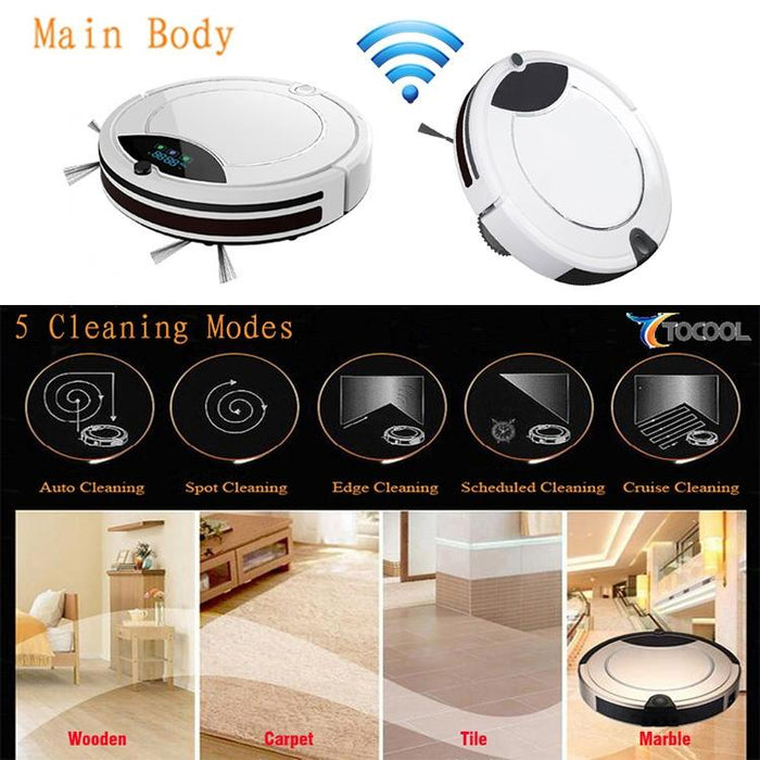 Tc-450 Smart Vacuum Cleaner Touch Display Household