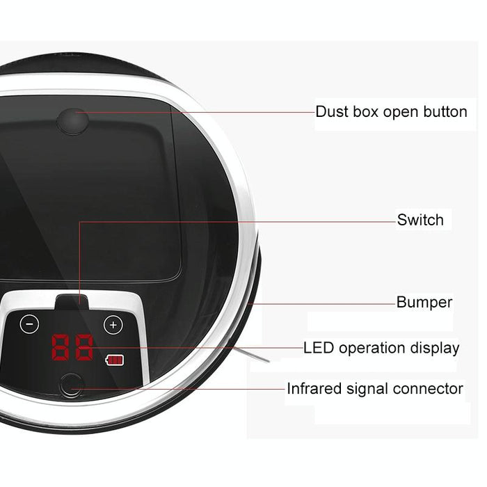 Fd-3rsw Iib Cs 1000pa Large Suction Smart Household Vacuum