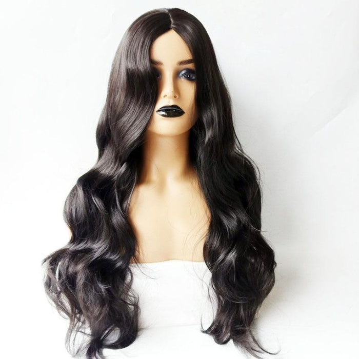 Centre Parted Long Curls Wig For Women