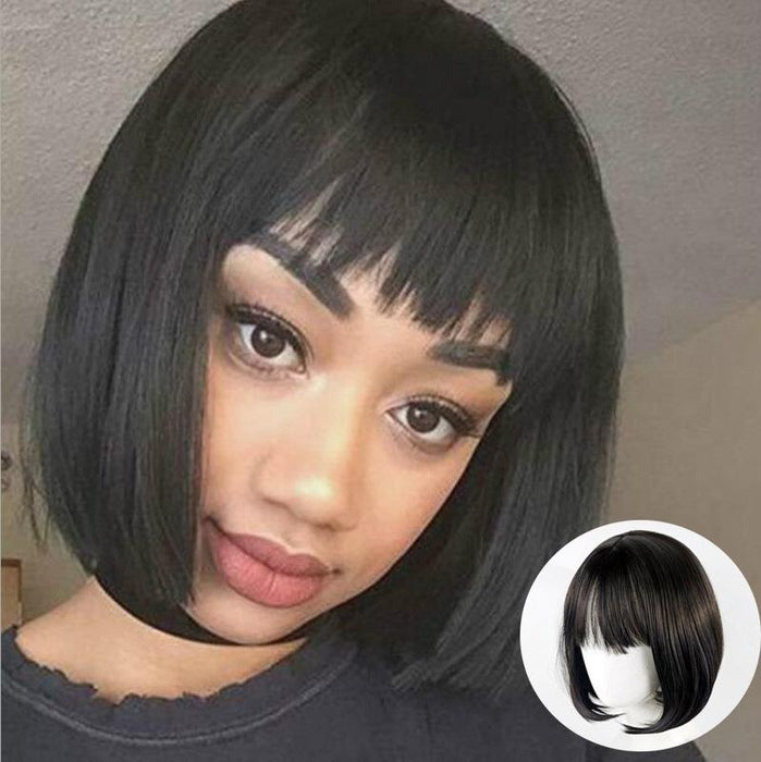 Chic Short Straight Hair Wig For Women