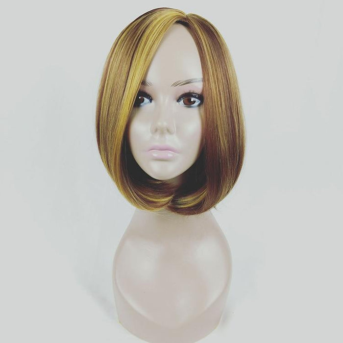 Linen Gold Bob Wig For Women