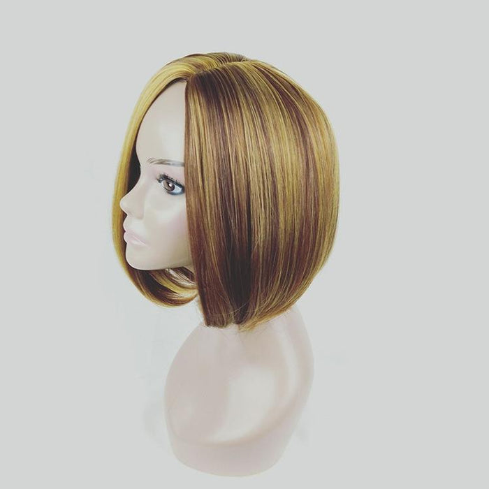 Linen Gold Bob Wig For Women