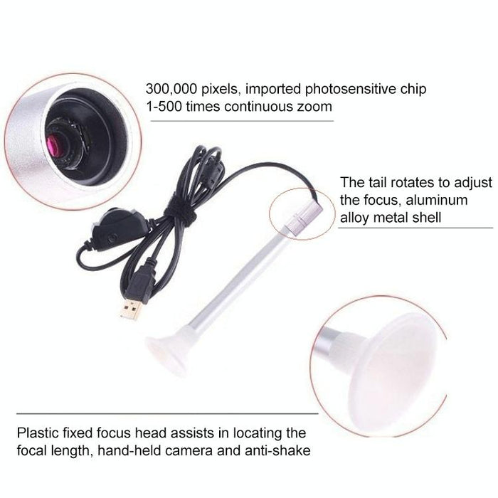 Supereyes B005 Digital Electronic Endoscope Industrial Stamp Insect Mites Magnifying Glass