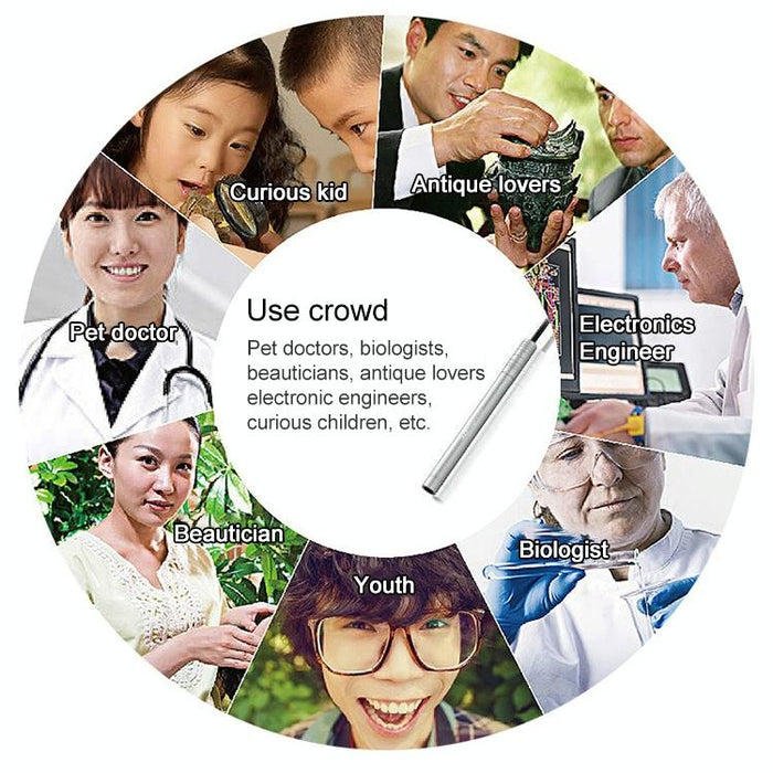 Supereyes B005 Digital Electronic Endoscope Industrial Stamp Insect Mites Magnifying Glass