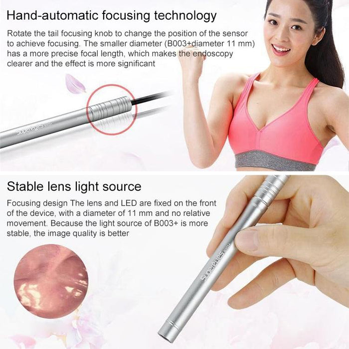 Supereyes B003 + Digital Electronic Vaginal Cervical Endoscope Private Inspection Instrument Self-Inspection Mirror