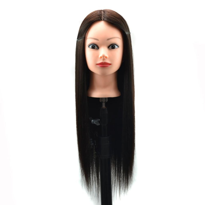 50-character Practice Hair Braiding Mannequin Head - Ideal