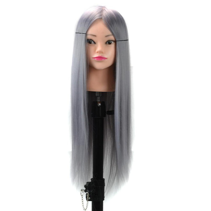 50-character Practice Hair Braiding Mannequin Head - Ideal