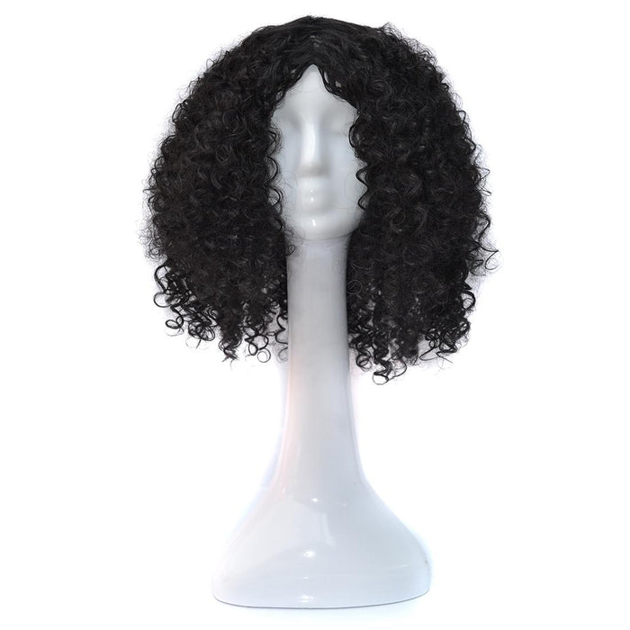 Short Curly Wig Headgear European Style