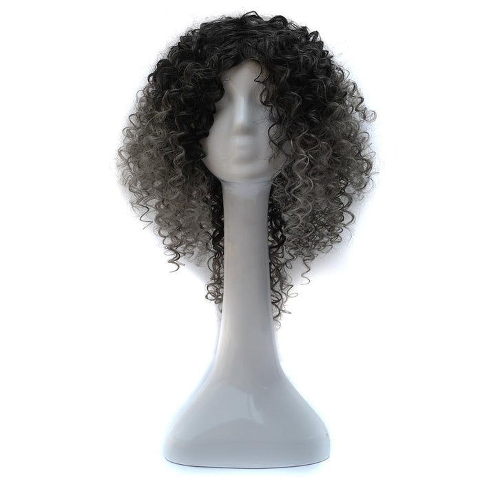 Short Curly Wig Headgear European Style