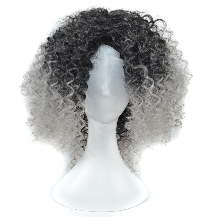 Short Curly Wig Headgear European Style