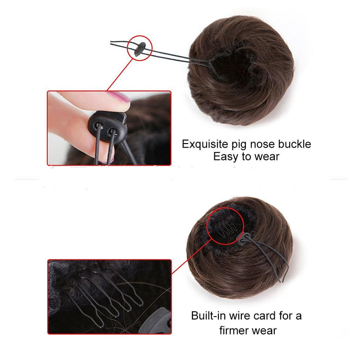 Flower Bun Hair Disk Package