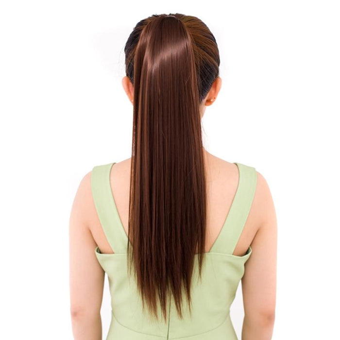 Long Straight Hair Bandage Style Wig For Women Natural Look