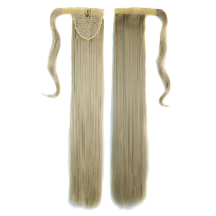 88 Invisible Bandage Wig Long Straight Ponytail