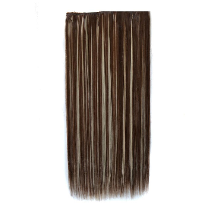 5 Clip Long Straight Wig Piece 8H613