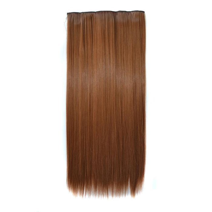 5 Clip Long Straight Wig Piece 27