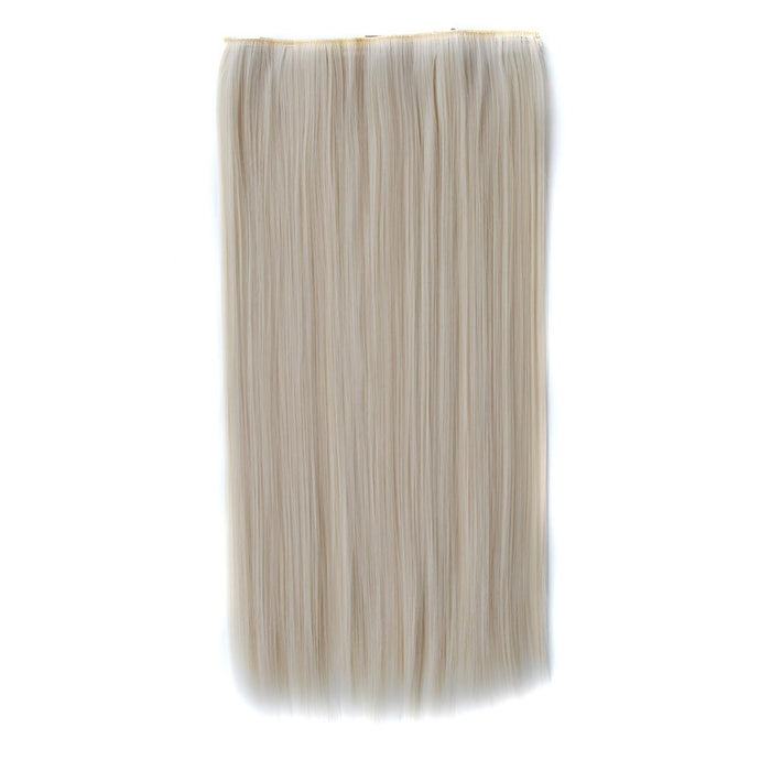 60 5 Clip Long Straight Wig Piece