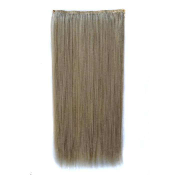 5 Clip Long Straight Wig Piece