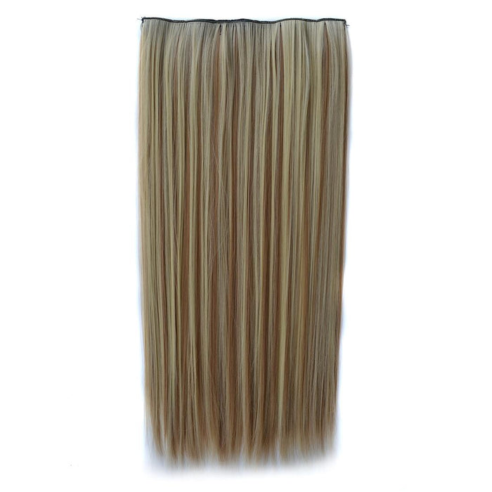 613H16 Long Straight Wig Five Clips