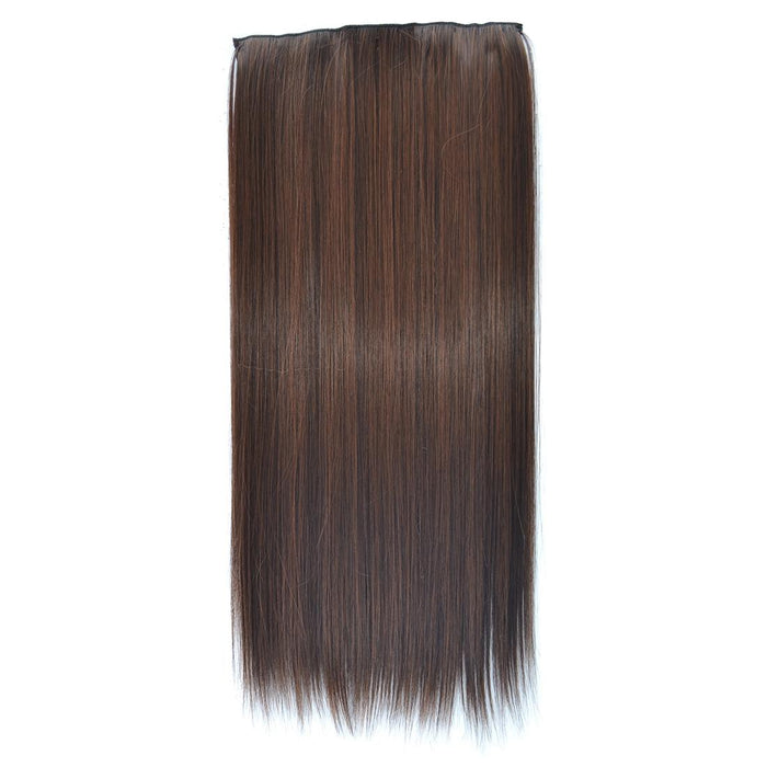 Long Straight Wig Piece Five Clips 2M30