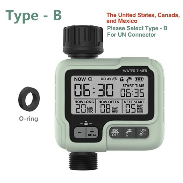 Hct 322 Automatic Water Timer For Efficient Outdoor