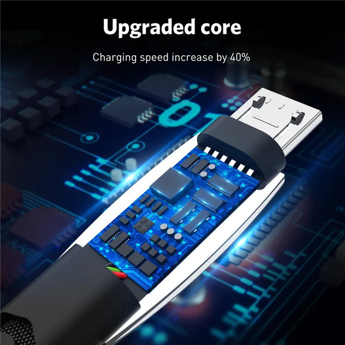 Fast Charging Micro Usb Cable For Samsung Xiaomi