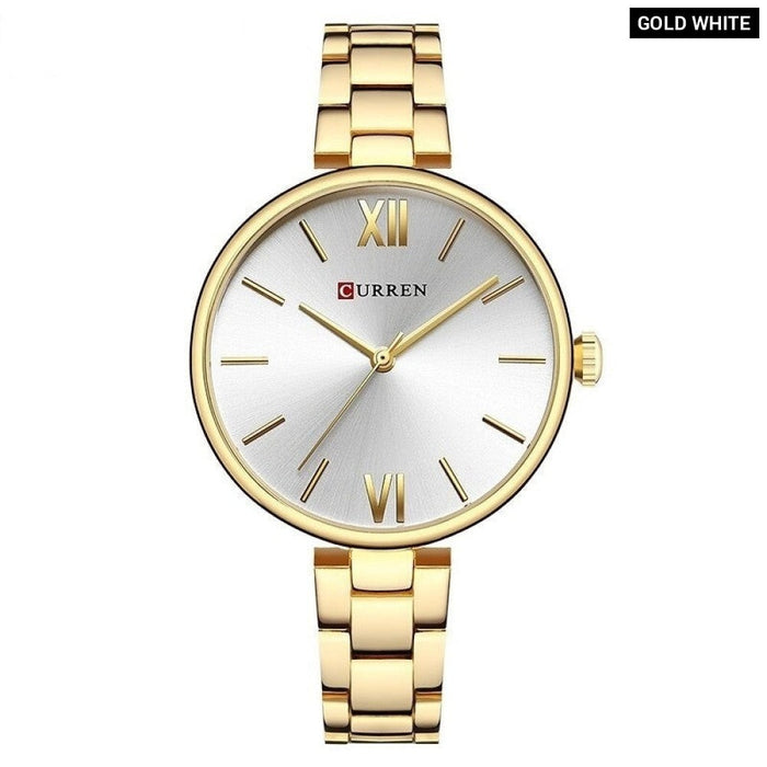 Women Watch Fashion Luxury Watch Reloj Mujer Stainless Steel  Female Clock Quartz Bracelet Wrist Watch