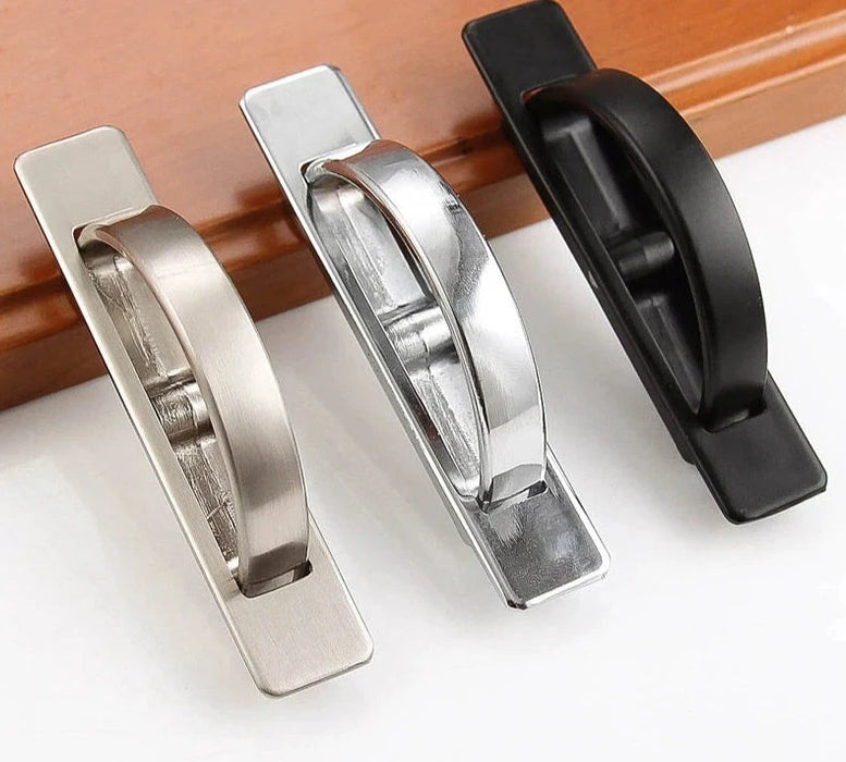 Zinc Alloy Hidden Door Handle For Furniture